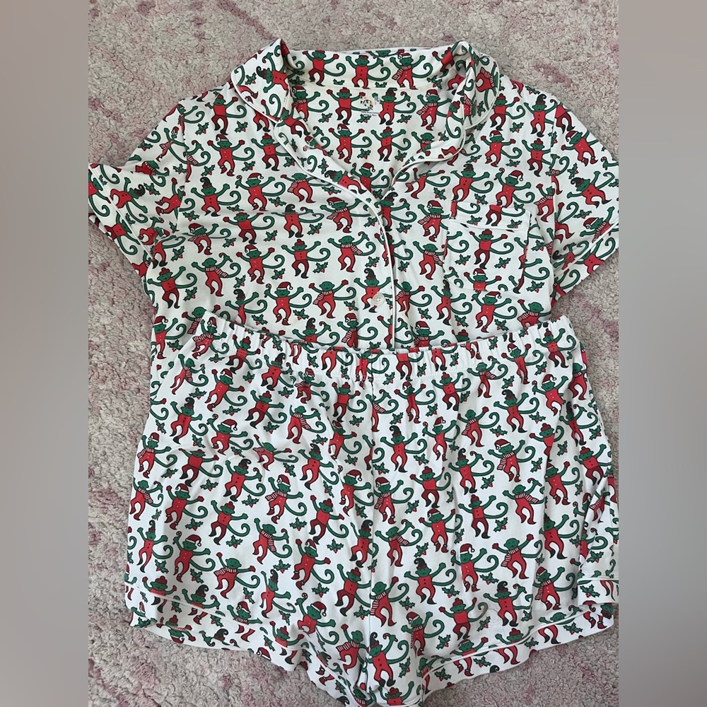 RARE LIMITED EDITION roller rabbit Christmas pjs